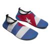 Cuban Flag Water Shoes, Beach Shoes for Men and Women, Swimming Pool Yoga, Surfing Sneakers view 4