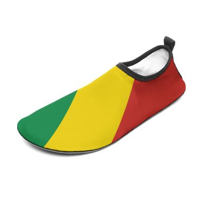 Congo Flag Water Shoes, Beach Shoes for Men and Women, Swimming Pool Yoga, Surfing Sneakers