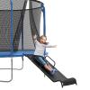 3-Step Universal Trampoline Ladder with Slide  Wide Non-Slip Steps, Easy Climb & Fun Slide for Kids  Heavy-Duty Trampoline Accessories for Safe Play, Fits Most Trampolines view 1