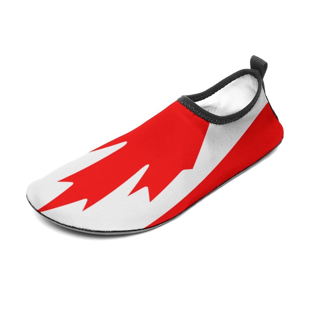 Canadian Flag Water Shoes, Beach Shoes for Men and Women, Swimming Pool Yoga, Surfing Sneakers