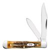 Case XX 65326 Bone Stag Handle 2 Blade Small Swell Center Jack, 6.5225 1/2 SS. view 1
