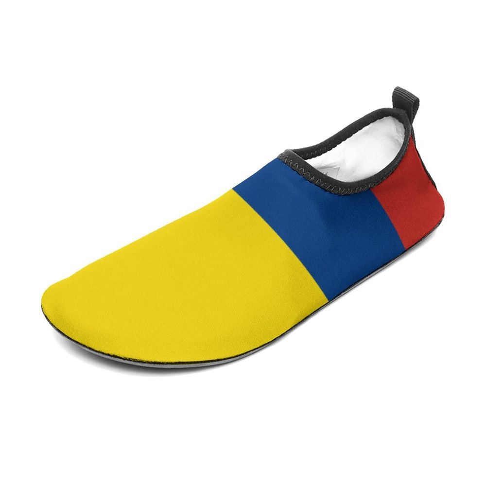Colombian Flag Water Shoes, Beach Shoes for Men and Women, Swimming Pool Yoga, Surfing Sneakers