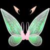 U-Goforst Fairy Wings for Adults, Butterfly Wings Adults, Angel Wings, Fairy Costume for Women Halloween Dress Up Party Favor (Pink) view 2