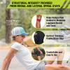 Pro-Tec Athletics Premium Knee Support, Compression for Enhanced Stability and Recovery, Customized Fit, Gel Patella Support, Spiral Stays for Knee Alignment and overall knee joint stability view 3