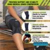 Pro-Tec Athletics Premium Knee Support, Compression for Enhanced Stability and Recovery, Customized Fit, Gel Patella Support, Spiral Stays for Knee Alignment and overall knee joint stability view 4