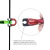 xxiaojun Compound Bow Aid Releaser and D Loop RopeAdjustable Can Rotate 360 Thumb Release Bow Aluminum Alloy AidsArchery Release Aids,for Outdoor Hunting,Adult Archery. view 4