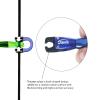 xxiaojun Compound Bow Aid Releaser and D Loop RopeAdjustable Can Rotate 360 Thumb Release Bow Aluminum Alloy AidsArchery Release Aids,for Outdoor Hunting,Adult Archery. view 4