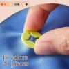 Juexica Running Bib Clips Race Number Buckle Fixing System Triathlon Race Bib Holder Marathon Fastener Holder for Field Event(Mixed Colors) view 3