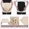 VOCOSTE 2 Pcs Maternity Belly Band, Belly Bands for Pregnant Women, Pregnancy Support Belly Belt Bands for Pregnancy and Postpartum, Black Beige, Size XXL view 3