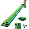 SENSECLUB Indoor Putting Green, Foldable Putting Mat Golf Game Set, Golf Gifts for Men - 1x8.5 Ft view 1