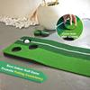 SENSECLUB Indoor Putting Green, Foldable Putting Mat Golf Game Set, Golf Gifts for Men - 1x8.5 Ft view 3