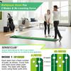SENSECLUB Indoor Putting Green, Foldable Putting Mat Golf Game Set, Golf Gifts for Men - 1x8.5 Ft view 4