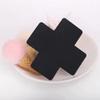 BlingKingdom 2 Pairs Black Cross Shape Nipple Covers Disposable Breast Covers Self-adhesive Sexy Nurse Pasties Stickers view 4