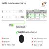Rich Green Valley Compatible with SUUNTO Smart Heart Rate Belt Soft Adjustable Heart Rate Monitor Replacement Chest Strap Pink view 2
