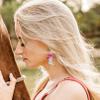 Rhinestone Western Boots Earrings Cowgirl Cowboy Enamel Hat Bohemian Rodeo Boot Drop Dangle Earrings for Women Rose Pink view 4