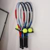 WANLIAN Wall Mounted Racket Rack Tennis Racket Storage Rack Acrylic Wall Mounted Racket Rack Tennis Racket Storage Rack Includes Hardware (Black positive) view 4