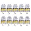 Edearkar LED Fishing Light Underwater 10-Pack Deep Drop Lights Waterproof Diamond Tubular Underwater Colorful Fishing Lure Light Attractants for Tuna Swordfish view 1