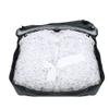Aoneky Nylon Twisted Soccer Baseball Backstop Nets, White (10x25ft) view 4