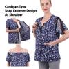 Mastectomy Recovery Shirt Post Surgery Shirt with Drain Management Pockets Unisex (CKC01-S) view 2
