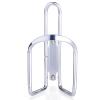 FiveBox Bike Water Bottle Cage, 2Pack Cycling Bicycle Water Bottle Cage Holder Bracket for Mountain Bike MTB Road Bike, Bike Accessories, Made of Lightweight Aluminum Alloy (Silver) view 3