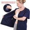 Post Surgery Shirt Recovery Clothes Mastectomy Shirt Rehab Shirts with Drain Management Pockets Unisex (CKC02-S) view 4