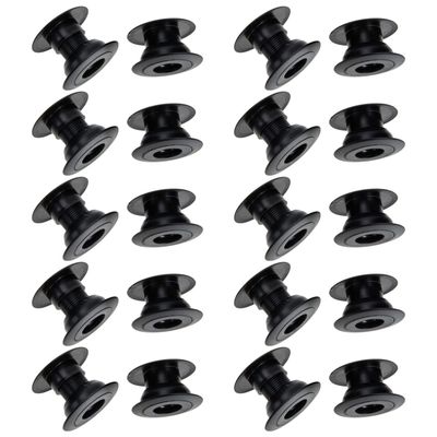 BESPORTBLE Foosball Table Accessories 10 Pairs Replacement Rod Bearings 5/8 Inch Diameter Durable Table Football Shafts Covers for Arcade Game Room
