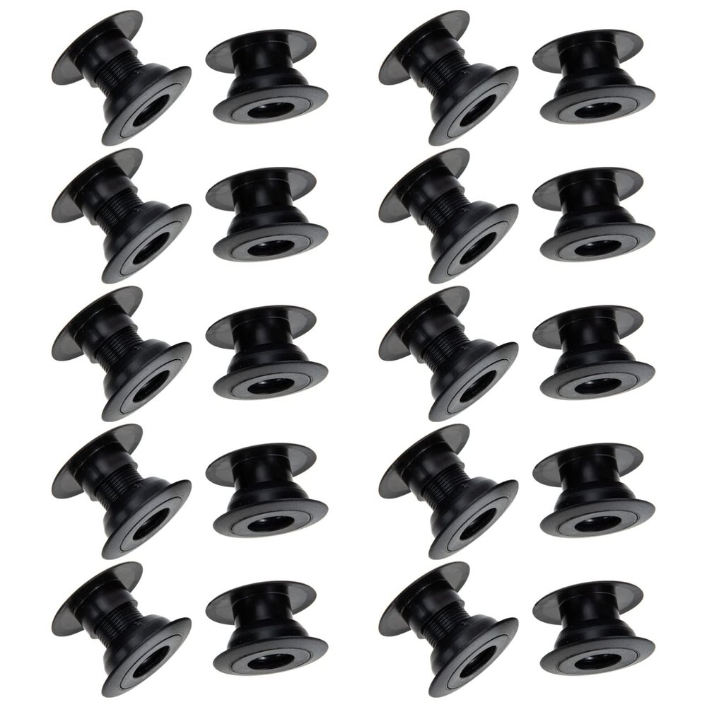 BESPORTBLE Foosball Table Accessories 10 Pairs Replacement Rod Bearings 5/8 Inch Diameter Durable Table Football Shafts Covers for Arcade Game Room