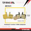 TOP BRAKE BD19-E+ Disc Bike Brake Pads for MAGURA 4 Piston MT5/ MT7/ MT5e view 4