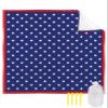 Beach Blanket Waterproof Sandproof, Independence Day July 4th Extra Large 95"X80" Picnic Blanket Beach Mat, Lightweight Durable Camping Blanket with 4 Stakes for Beach Travel, Patriotic American Flag view 1