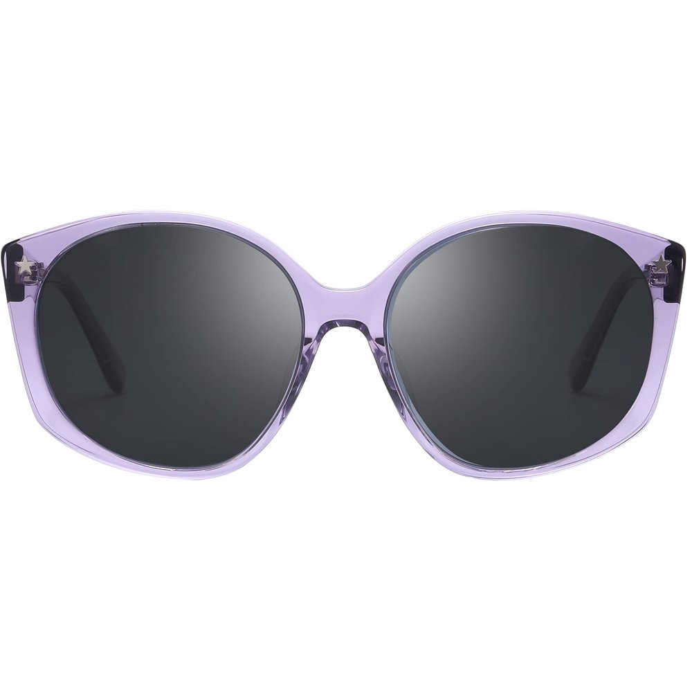DUCO Polarized Oversized Sunglasses for Women Trendy Round Designer Sun Glasses Big Shades UV400 Protection DC1106