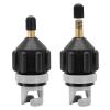 2Pack SUP Pump Adaptor, Universal Inflatable Boat SUP Pump Converter Air Valve Adapter Pumping Head Connector for Stand Up Paddle Board/Dinghy/Paddling Pool/Kayak/Inflator Bed/Rowing Boat (Black) view 1