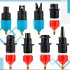 Treela Inflatable Air Pump Adaptor Compatible with SUP Inflatable Car Air Compressor Valve Adaptor with 9 Valve Nozzle for Paddle Board Boat(Classic,Orange, Blue) view 4