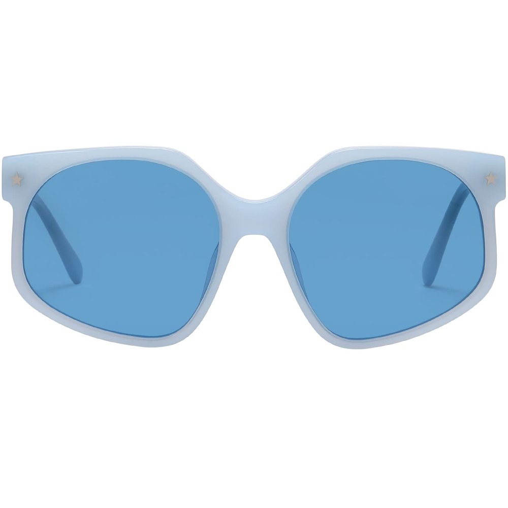 DUCO Retro Oversized Hexagonal Polarized Sunglasses for Women Men Trendy Shades UV400 Protection Designer Sun Glasses DC1108