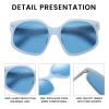 DUCO Retro Oversized Hexagonal Polarized Sunglasses for Women Men Trendy Shades UV400 Protection Designer Sun Glasses DC1108 view 4