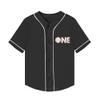 Toddler Baseball 1st Birthday Shirt Baby Boy Rookie of The Year One Year Old Gift V Neck Shirt Button Tee (Black One,12 Months,12 Months,US,Age,Toddler,Male) view 4