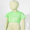 Mufeng Kids Boys Girls Shiny Metallic Crop Tank Top Jazz Hip Hop Dance Costumes Club Party Music Festival Dance Wear Metallic G 9-10 Years view 4