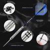 Formula Sports 90% Tungsten Darts Metal Tip Set 21g/22g/23g/24g, Professional Steel Tip Darts Set with Aluminum Shafts, Tungsten Barrels, Extra Flights, Dart Sharpener, Gift Box view 2