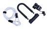 U Lock for Bike,0.7Inch Diameter,Bicycle Locks Heavy Duty Anti Theft with Key.Bike U Lock with Cable and Key,Perfect for Mountain Bike,Road Bike,Electric Bike.Also Can Be Used As Motorcycle Lock. view 1