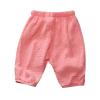 Toddler Kids Baby Boy Girl Cotton Linen Elastic Basic Harem Long Pants Bloomers Casual Joggers (Pink, 18-24 Months) view 1