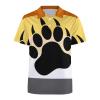 BAIKUTOUAN Gay Bear Men's Short Sleeve Polo-Shirt Casual T-Shirts Slim Fit Summer Tops 5XL view 4