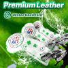 3PCS Golf Headcovers Set 460CC Driver Fairway Wood Hybrid Headcover PU Leather Classic Style Golf Wood Head Cover (3PCS-Lucky Clover) view 2