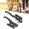 HERCHR V Brake Set, Front/Rear Bike Brake Universal Bicycle Linear Pull V Brakes Bike Brake Levers, Black Bicycle Brake Long Arm Bicycle v Brake Set Bike v Brake Kit Cycling V Brakes (1 Pairs) view 4