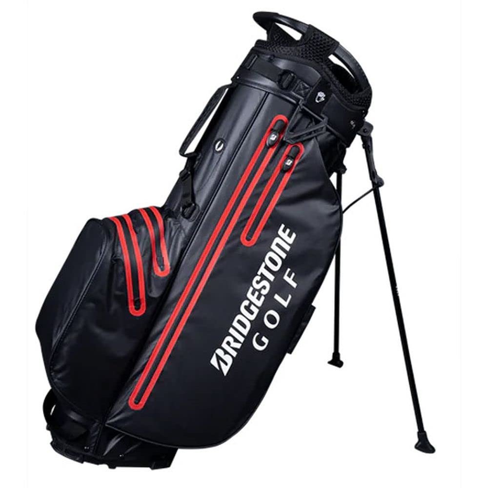 Bridgestone Waterproof Stand Bag (Black, 4-Way top) 2022