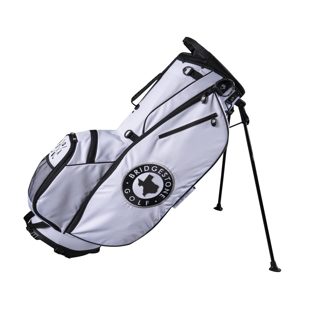 Bridgestone Golf State Collection Stand Bag Texas,White