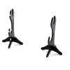 WANLIAN Katana Stand Samurai Knife Holder Acrylic Horizontal Display Sword Stand for Display Katana Samurai Sword(Black) view 4