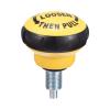 uxcell M16 Pull Pin Spring Knob Replacement Parts for Home Fitness Height Adjustment Screws Equipment Black Yellow view 1