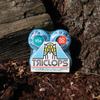 Triclops Skateboard Wheels 50mm Burst 95A Blue view 4