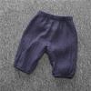 Toddler Kids Baby Boy Girl Cotton Linen Elastic Basic Harem Long Pants Bloomers Casual Infant Jean (Blue, 6-12 Months) view 2