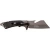 MTECH USA - Folding Knife - Grey TiNite Stainless Steel Blade w/Bottle Opener, Stainless Steel Handle w/Black G10 Scales, Pocket Clip, Liner Lock - EDC  MT-A1186GY, Multi view 3
