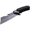 MTECH USA - Folding Knife - Grey TiNite Stainless Steel Blade w/Bottle Opener, Stainless Steel Handle w/Black G10 Scales, Pocket Clip, Liner Lock - EDC  MT-A1186GY, Multi view 4